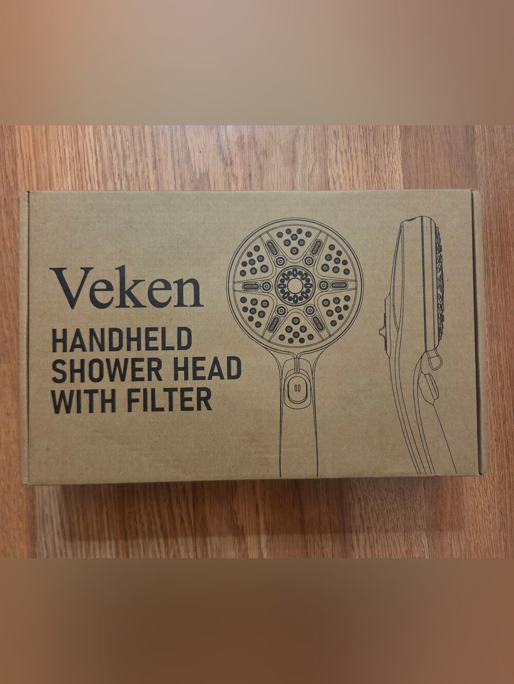 Veken Handheld Shower Head with Filter